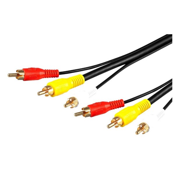 Composite Phono Audio Video Leads logo