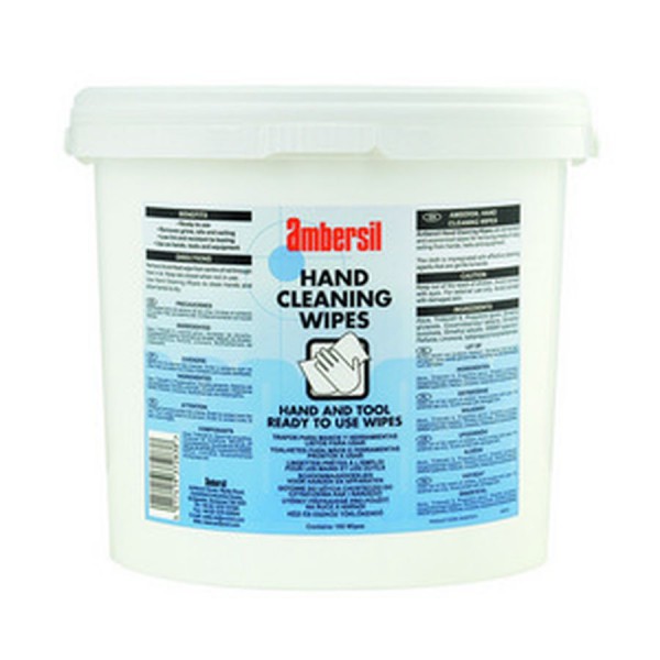 Ambersil Hand Cleaning Wipes logo