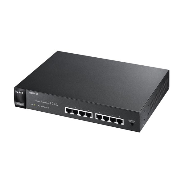 ZyXEL ES-1100 Series Unmanaged PoE Switches logo