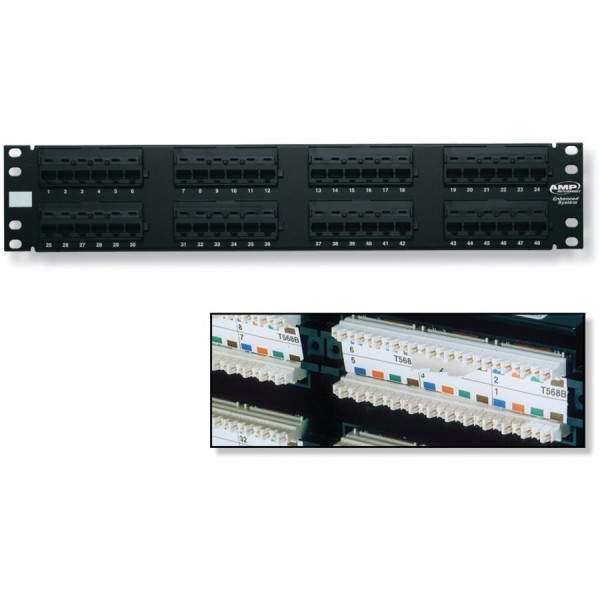NETCONNECT Cat5e Rear Punch Patch Panels logo