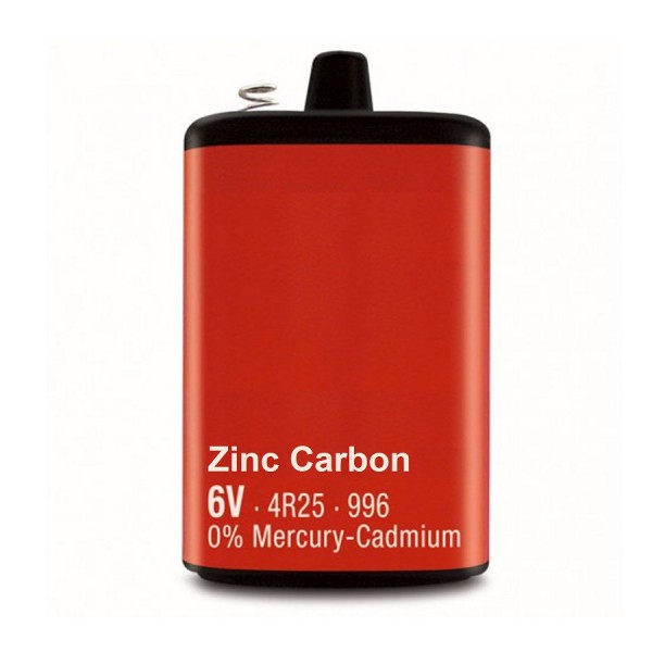 Energizer 6V Zinc Carbon Battery logo