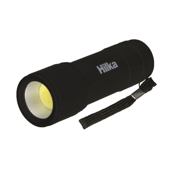 Rubber Coated 1W COB Mini Torch logo