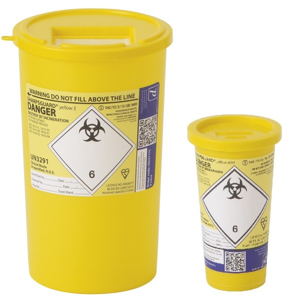 Sharpsguard Fibre Optic Sharp Bins logo