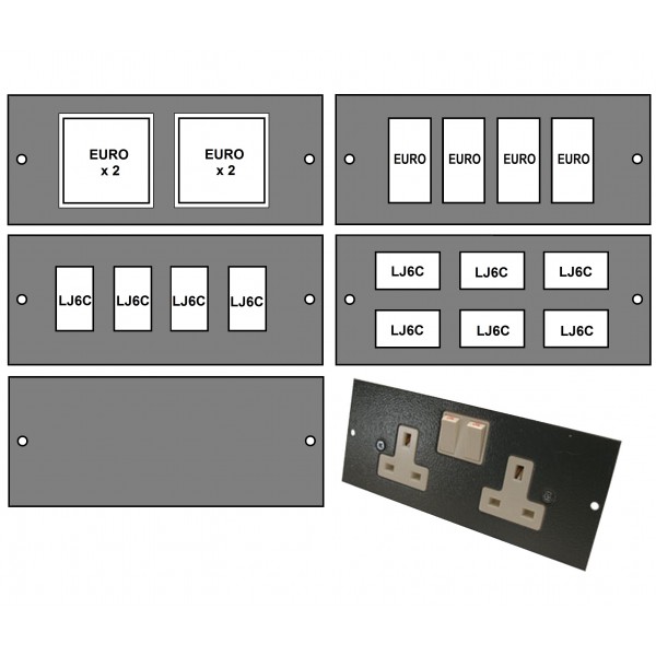 Tass 3 Way Floor Box (Compact) Accessory Plates logo