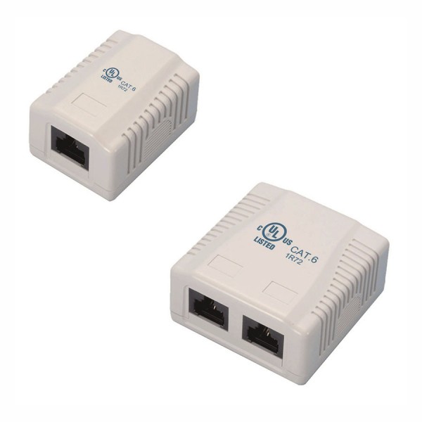 Ultima Cat6 Surface Mounted Outlets logo