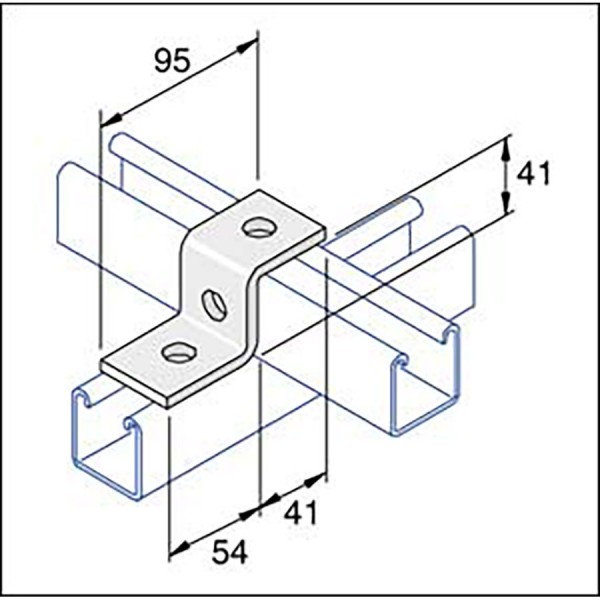Unistrut Channel Bracket Z Shaped logo