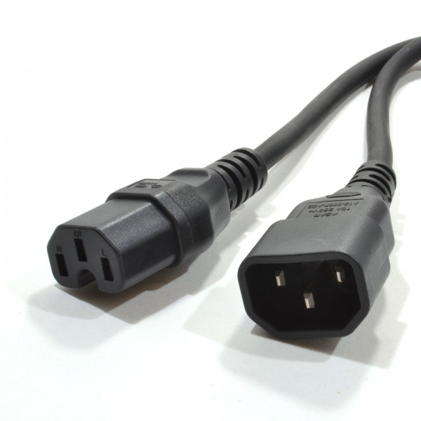 IEC C14 Male to IEC C15 Female (HOT) logo