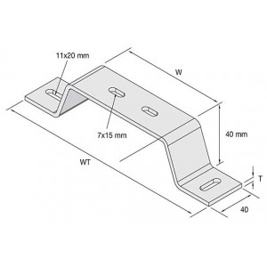 Unistrut Cable Tray Stand Off Brackets logo