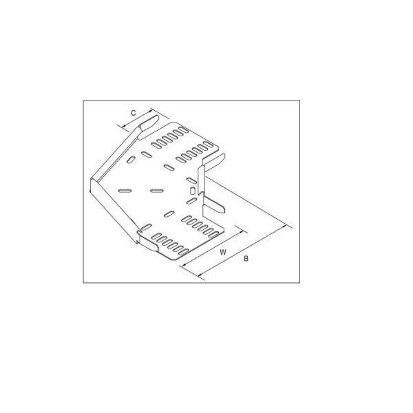 Unistrut Cable Tray Flat Bends logo