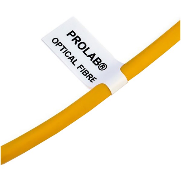 Silver Fox Prolab Optical Fibre Flag Label logo