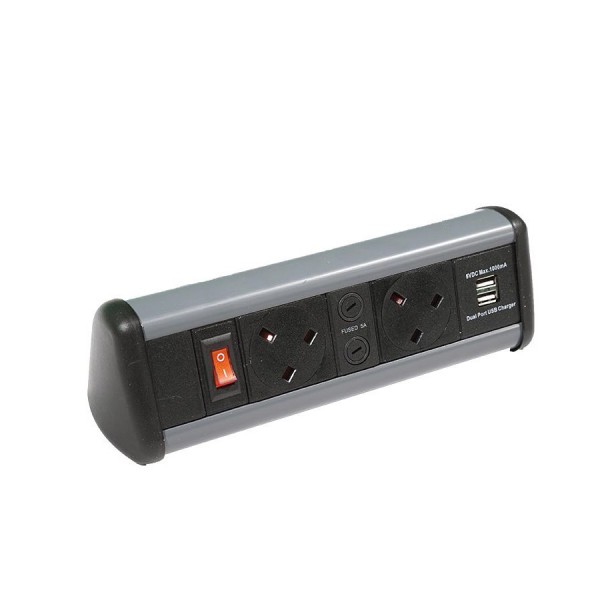 Desktop Power Pack Units - Power USB and Cut-Outs logo