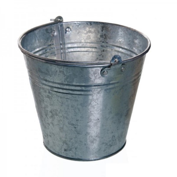 Galvanised Steel Bucket logo