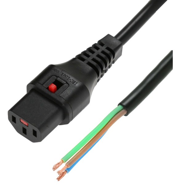 IEC-Lock C13 to Free End logo
