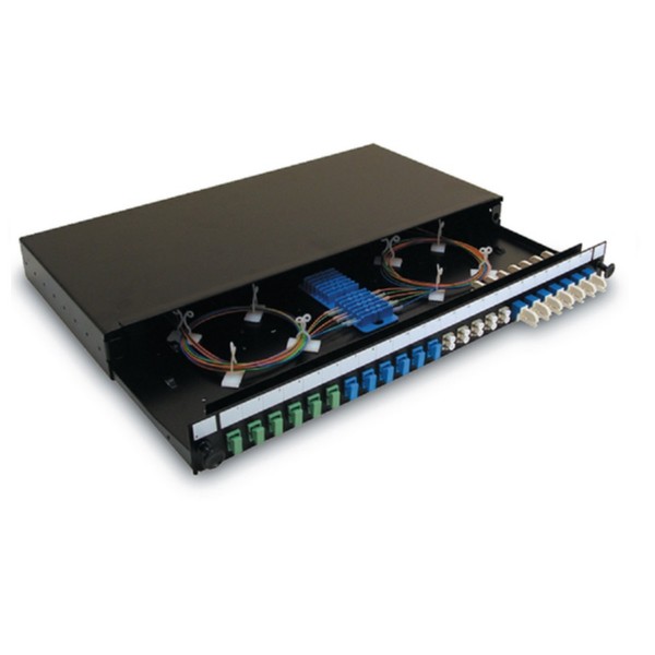 Hellermann Fibre Patch Panels - Sliding logo