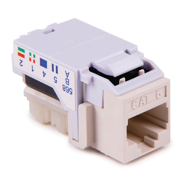 HellermannTyton Punchdown Cat6 Keystone Jacks logo
