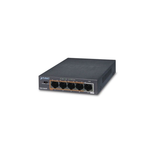 Planet FSD Fast Ethernet Desktop PoE Switch logo