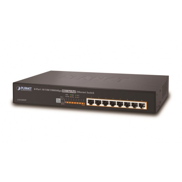 Planet GSD Series Gigabit PoE Switches logo