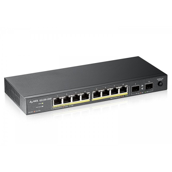 ZyXEL GS1100 Series Unmanaged PoE+ Gigabit Combo Switches logo