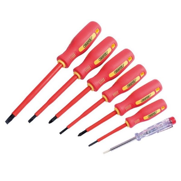 Draper 7 Piece VDE Screwdriver Kit logo