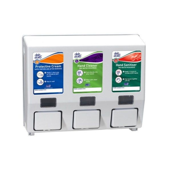 Deb 3-Step Skin Safety Cradle Dispenser logo
