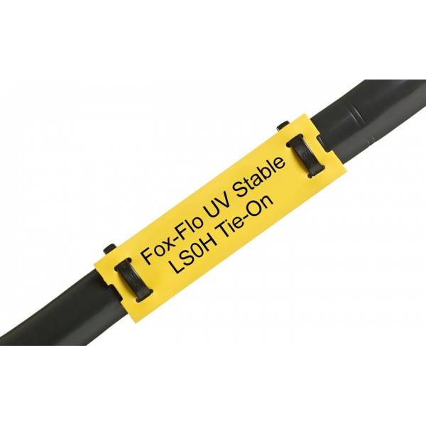 Silver Fox Fox-Flo Tie-On Cable Labels logo