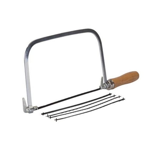 Coping Saw with 5 Blades logo