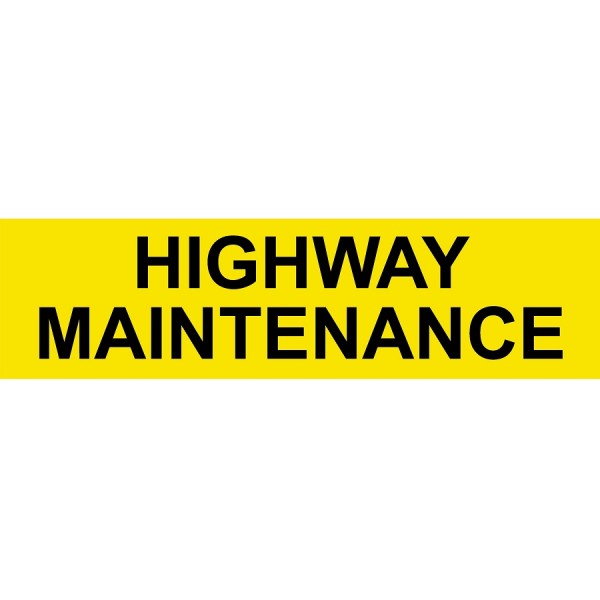 Highway Maintenance Stickers logo
