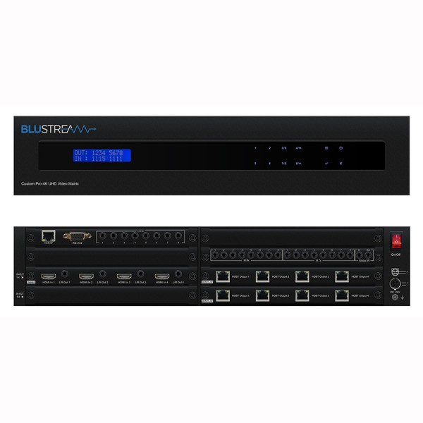 Blustream Custom Pro HDBaseT Matrix logo