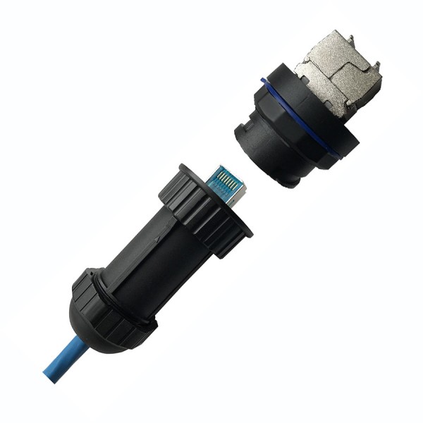 Ultima IP68 Cat6A Plug and Outlet logo