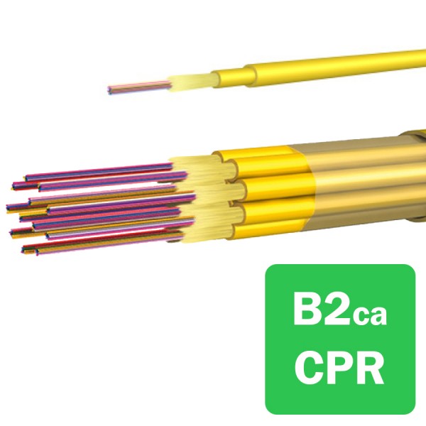 Huber+Suhner OptiPack Loose Tube OS2 Fibre Cable logo