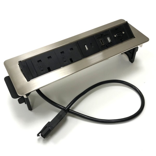 Nexxia In-Desk Horizontal AV Sockets logo