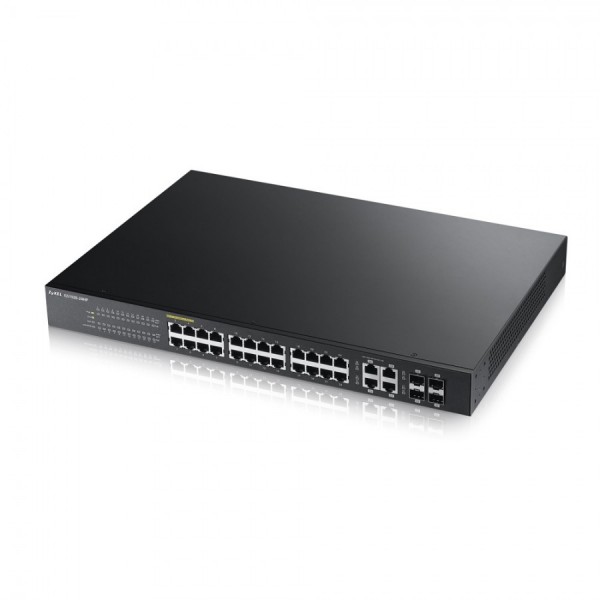 ZyXEL GS1920 Series Gigabit Smart Managed PoE+ Rackmount Switches logo