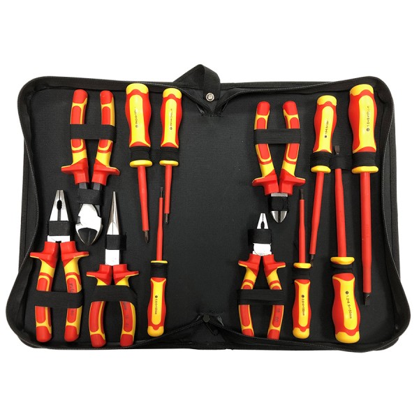 12 Piece VDE Plier & Screwdriver Set logo