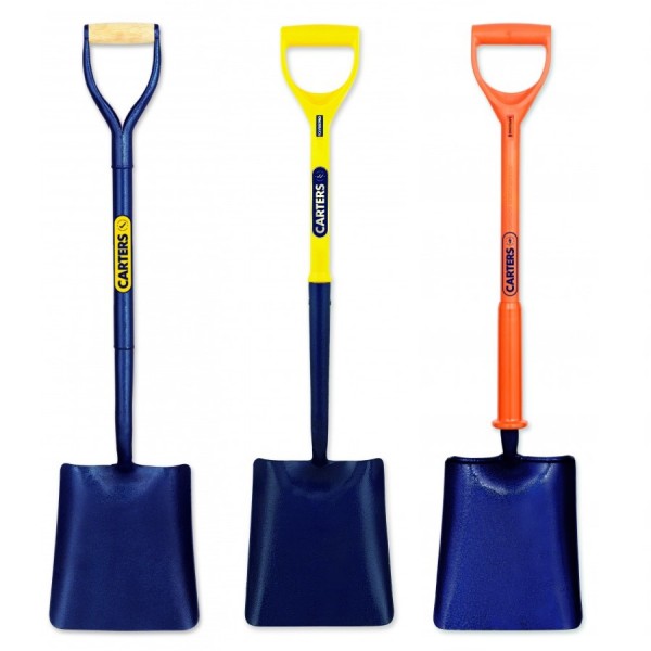 Richard Carter Square Mouth Shovels logo