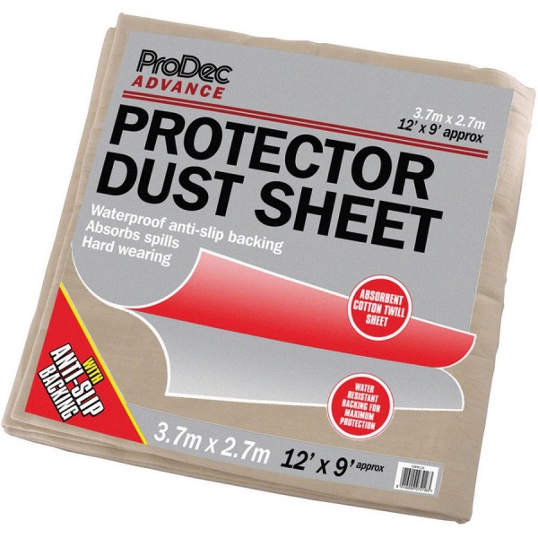 Protector Cotton Twill Dust Sheet logo