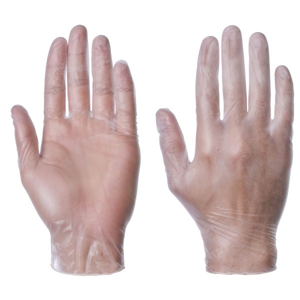 Single-Use Vinyl Gloves logo