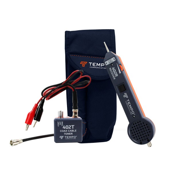 Tempo Communications 402K CATV Cable Tone Test Kit logo