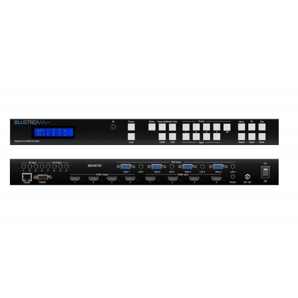 Blustream 4K Seamless Switching HDMI/VGA Matrix logo