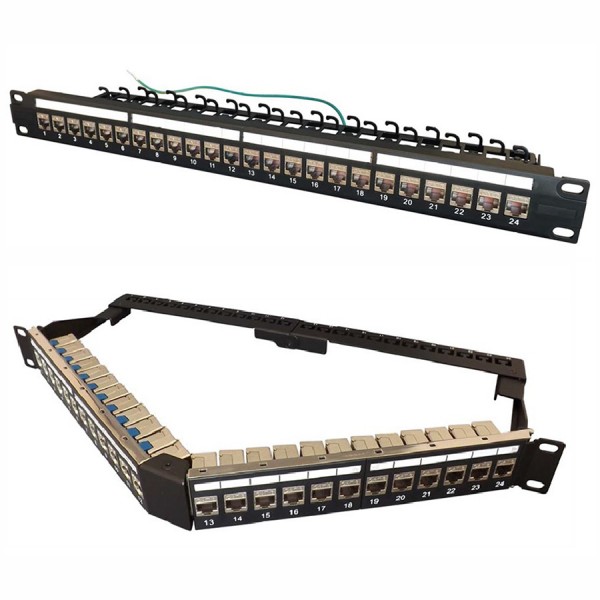 Cat8 Keystone Patch Panels logo