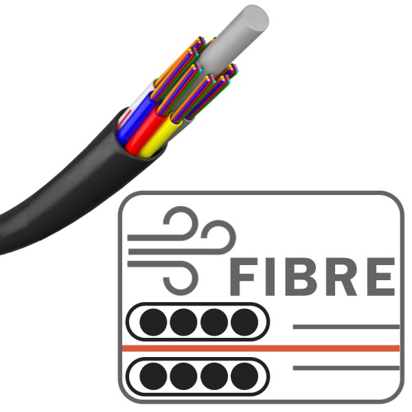 Fibre Cable OS2 - External Blown Fibre logo