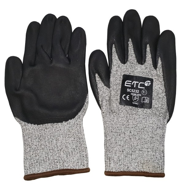 ETC Cut Resistant Safety Gloves logo
