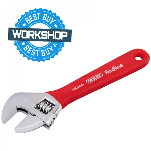 Draper Soft Grip Adjustable Wrench logo