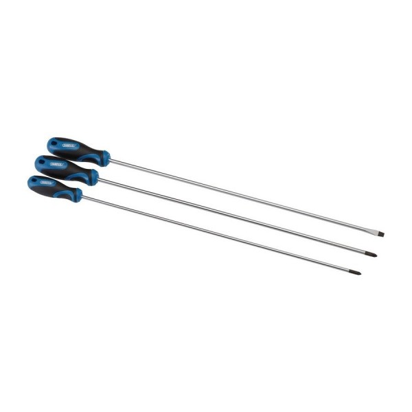 Draper Extra Long Screwdriver Set (3-Piece) logo