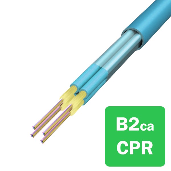 Huber+Suhner Optipack Loose Tube OM3 Fibre Cable logo