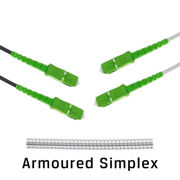 Ultima OS2 SC/APC-SC/APC Armoured Patch Leads logo
