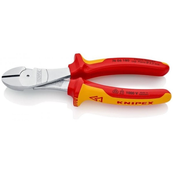 Knipex VDE High Leverage Diagonal Side Cutters logo