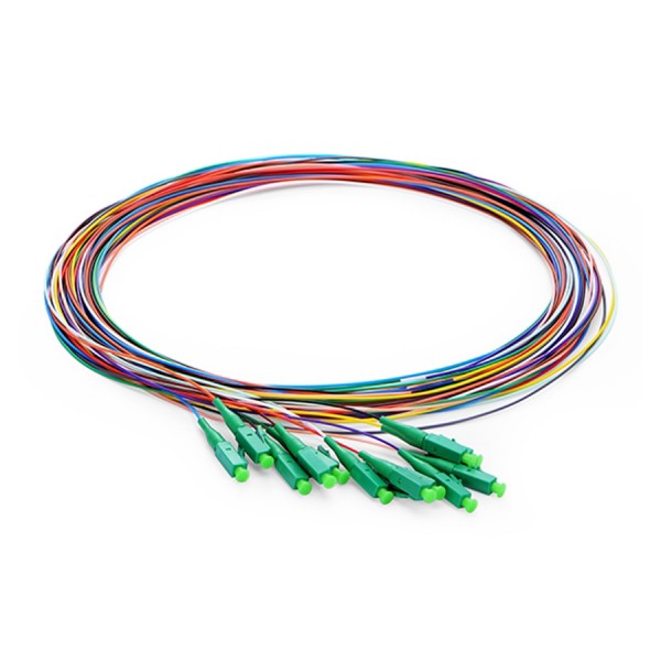 Singlemode OS2 Coloured Pigtails LC/APC logo