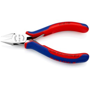 Diagonal Side Cutting Nippers Full Flush Cut Knipex 77 42 130