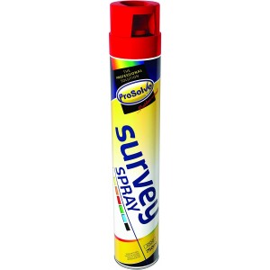 Survey Spray Line Marking Paint Red Volume 750ml  