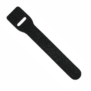 Hook & Loop Cable Tie Black (W)13mm x (L)150mm